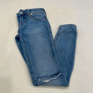 True Religion Distressed Skinny Jeans